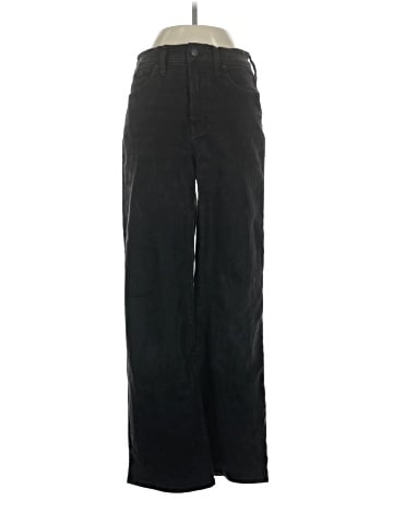 Madewell The Perfect Vintage Wide-Leg Jean in Black Rinse Wash (view 1)