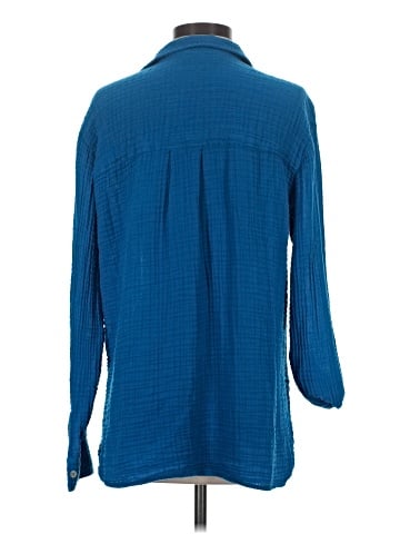 Michael Stars 3/4 Sleeve Button-Down Shirt (view 2)