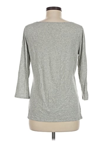 Garnet Hill 3/4 Sleeve T-Shirt (view 2)