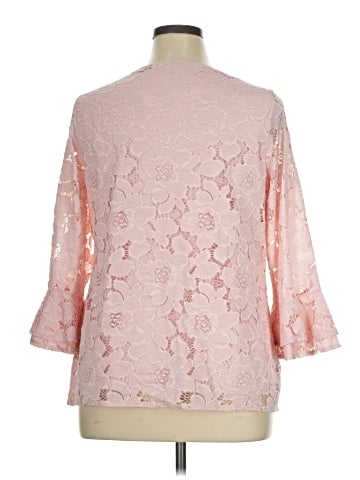 Roz & Ali 3/4 Sleeve Blouse (view 2)