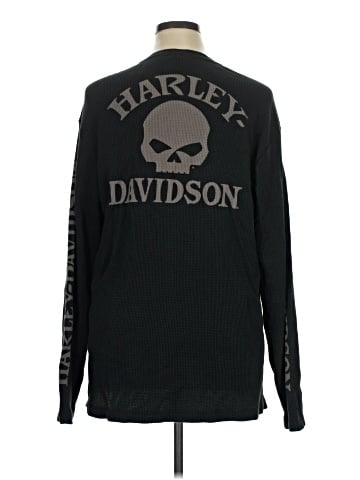 Harley Davidson Long Sleeve Henley (view 2)