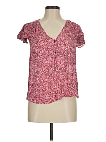 Lucky Brand Short Sleeve Blouse (view 1)