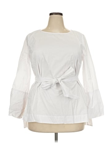 ELOQUII 3/4 Sleeve Blouse (view 1)