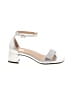 ABEO Silver Sandals Size 6 - photo 1