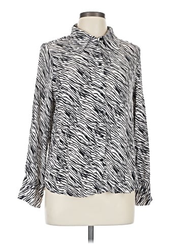 Adrianna Papell Long Sleeve Blouse (view 1)