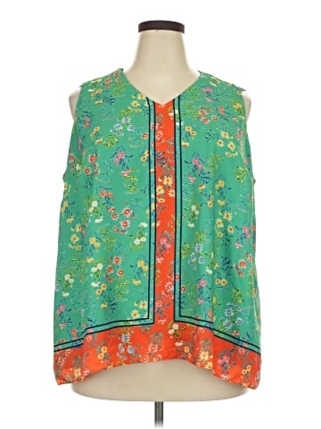 Adrienne Vittadini Sleeveless Blouse (view 1)