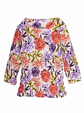 JM Collection 3/4 Sleeve Blouse (view 1)