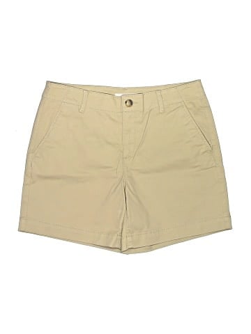 Ann Taylor LOFT Khaki Shorts (view 1)