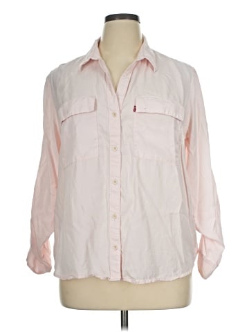 Levi's 3/4 Sleeve Button-Down Shirt (view 1)