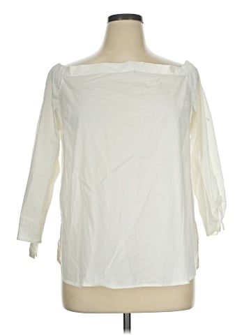 Halogen 3/4 Sleeve Blouse (view 1)