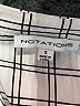 Notations Checkered-gingham White Long Sleeve Blouse Size S - photo 7