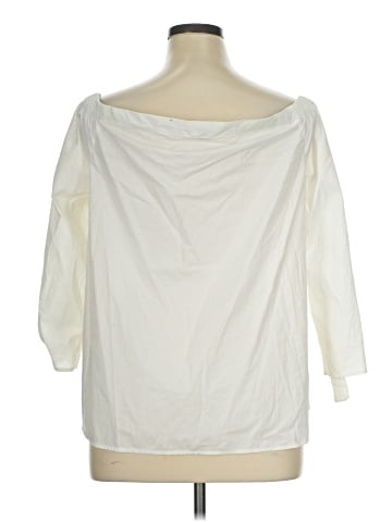 Halogen 3/4 Sleeve Blouse (view 2)