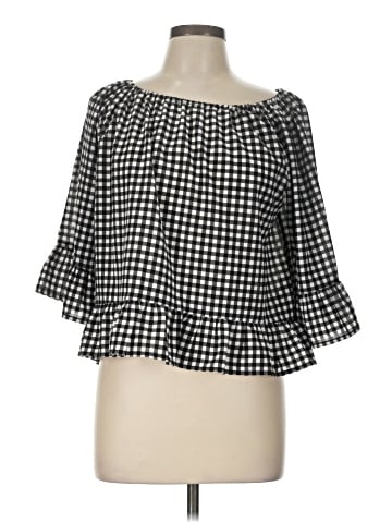 Sanctuary 3/4 Sleeve Blouse (view 1)
