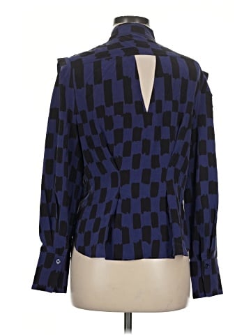 Equipment Long Sleeve Blouse (view 2)