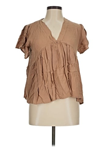 KLD Signature Short Sleeve Blouse (view 1)
