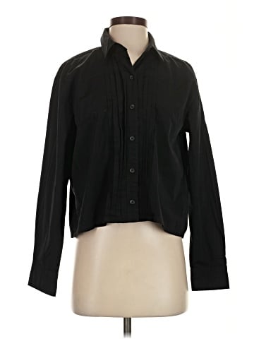 SPANX Long Sleeve Button-Down Shirt (view 1)