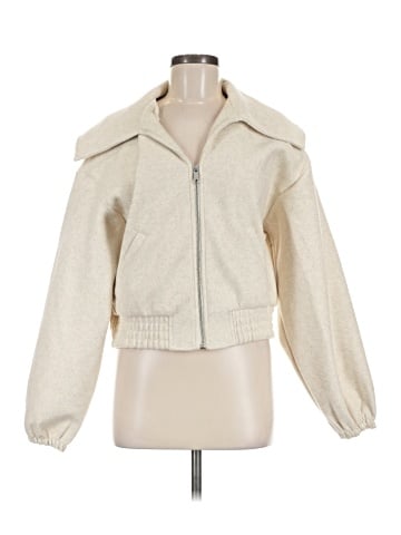Madewell Zip-Front Shawl Bomber Jacket (view 1)