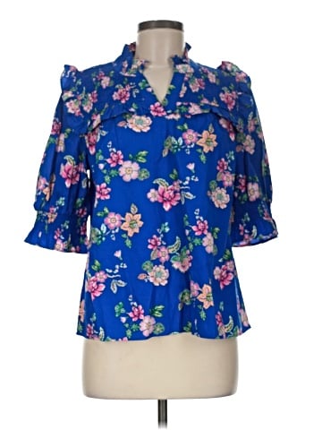 Crown & Ivy 3/4 Sleeve Blouse (view 1)