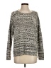 Larry Levine Tweed Gray Pullover Sweater Size S - photo 1
