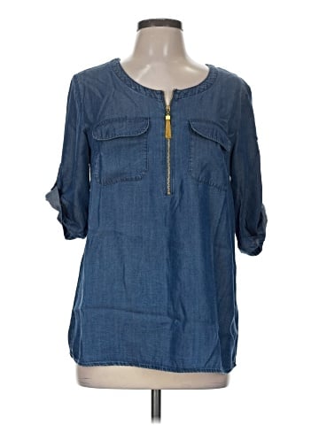 Ellen Tracy 3/4 Sleeve Blouse (view 1)
