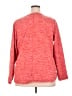 St. John's Bay 100% Polyester Red Pullover Sweater Size 2X - photo 2