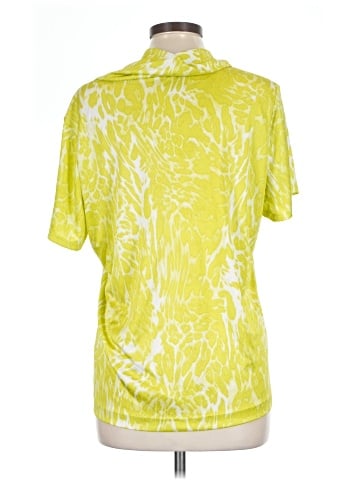Susan Graver Short Sleeve Blouse (view 2)