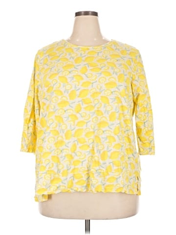 Lands' End 3/4 Sleeve T-Shirt (view 1)