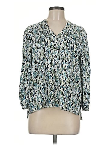 Caslon 3/4 Sleeve Blouse (view 1)
