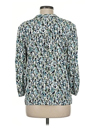 Caslon 3/4 Sleeve Blouse (view 2)