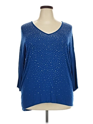 Design History 3/4 Sleeve Top (view 1)