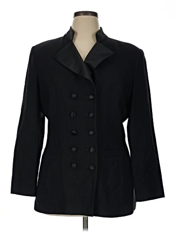 Kasper A.S.L. Wool Coat (view 1)