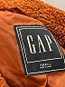 Gap 100% Polyester Brown Fleece Size S - photo 6