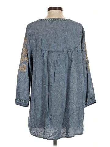 J.Jill 3/4 Sleeve Blouse (view 2)