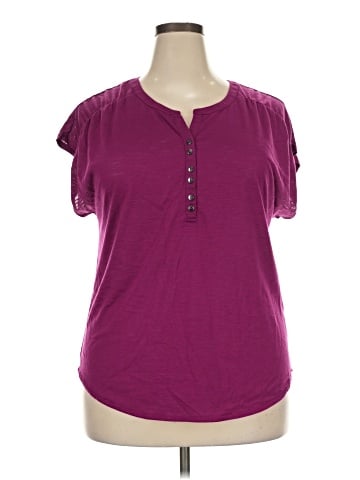 Faded Glory Short Sleeve Top (view 1)