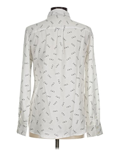 Ann Taylor Factory Long Sleeve Blouse (view 2)