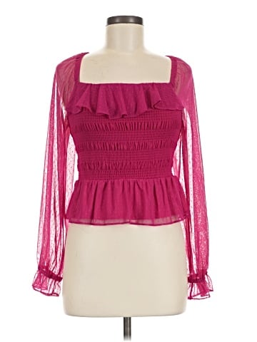 LC Lauren Conrad Long Sleeve Blouse (view 1)