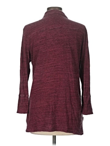 James Perse 3/4 Sleeve Button-Down Shirt (view 2)