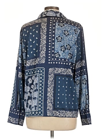 Cupcakes & Cashmere Long Sleeve Blouse (view 2)