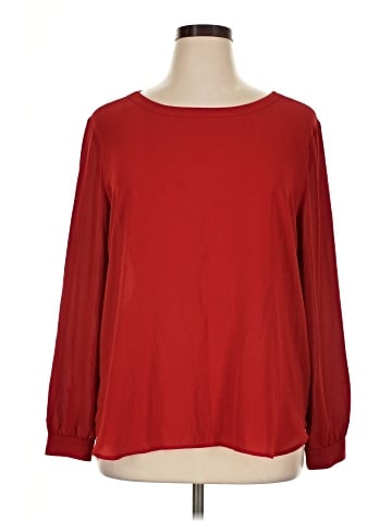 Ann Taylor LOFT Outlet Long Sleeve Blouse (view 1)