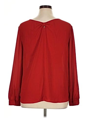 Ann Taylor LOFT Outlet Long Sleeve Blouse (view 2)