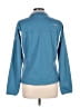 The North Face 100% Polyester Blue Track Jacket Size L - photo 2