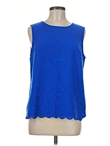 Roz & Ali Sleeveless Blouse (view 1)