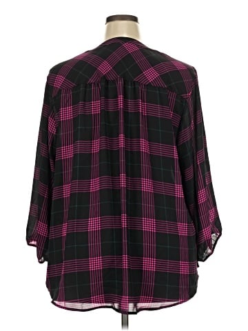 Torrid 3/4 Sleeve Blouse (view 2)