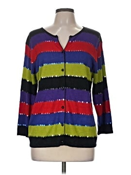 Coldwater Creek Silk Cardigan (view 1)