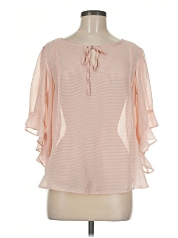 LC Lauren Conrad 3/4 Sleeve Blouse (view 1)