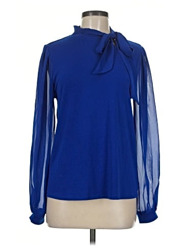 Cable & Gauge Long Sleeve Blouse (view 1)