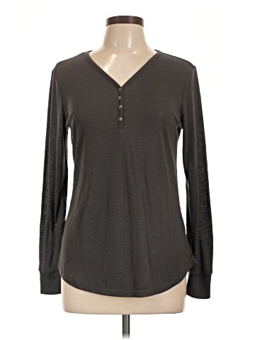 Maurices Long Sleeve Henley (view 1)