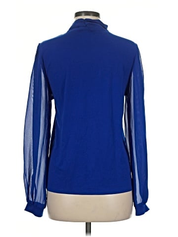 Cable & Gauge Long Sleeve Blouse (view 2)