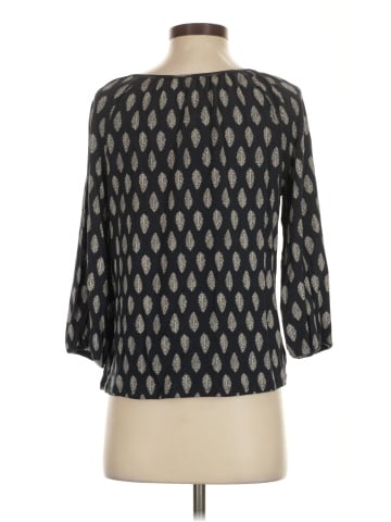 Garnet Hill 3/4 Sleeve Blouse (view 2)