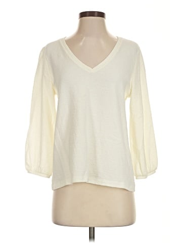 Garnet Hill 3/4 Sleeve Top (view 1)